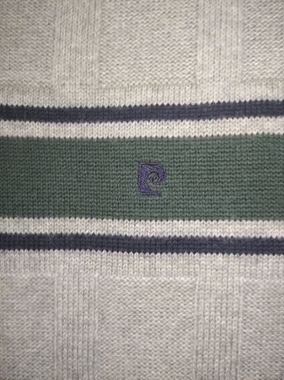 Jersey Pierre Cardin gris-verde