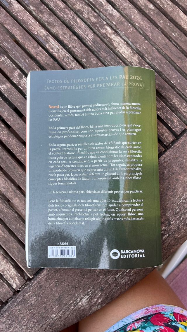 Noesi: Filosofía PAU 2024