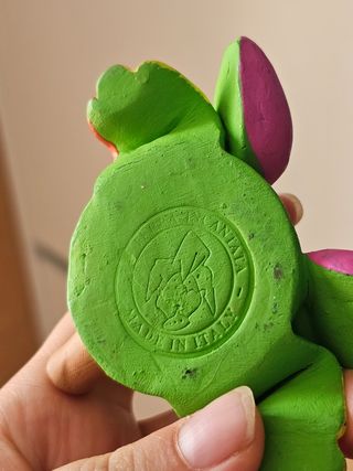 Ranocchio Ceramica colorato fatto a mano italy