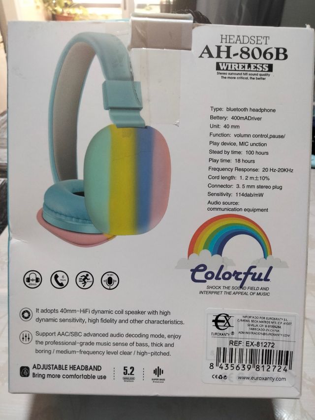 Cuffie wireless AH-806B