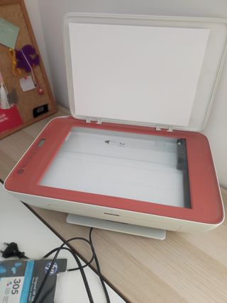 Impresora HP DeskJet 2723 - Coral/Blanco