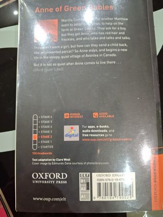 Oxford Bookworms Library: Level 2:: Anne of Gre...