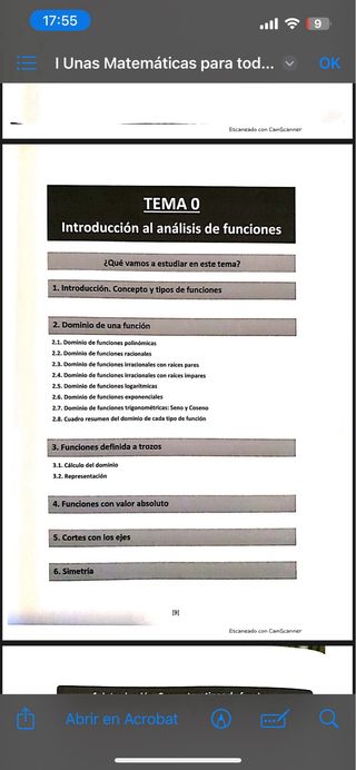 Unas Matematicas para Todos