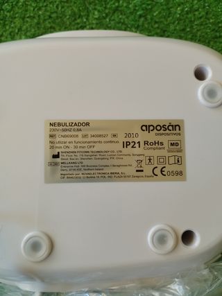 Nebulizador Aposan - Adultos y niños 