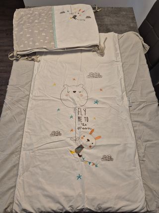 Funda nórdica cuna Pirulos - estrellas