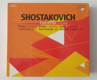 Conciertos completos de Shostakovich (3 CD)