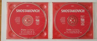 Conciertos completos de Shostakovich (3 CD)