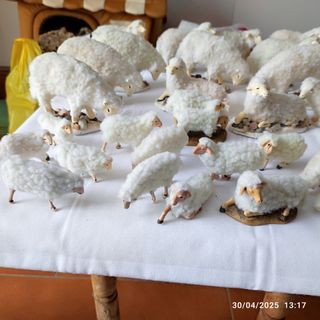 Pastor y ovejas belén (Nacimiento)