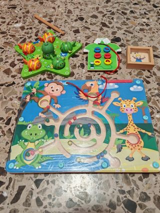 Lote Juguetes Montessori