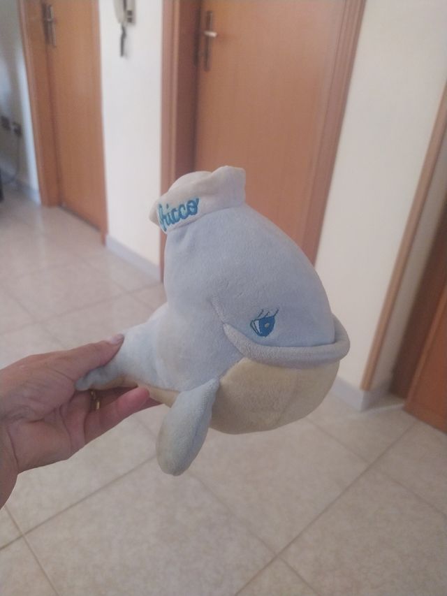 Pesciolino Peluche Blu Chicco