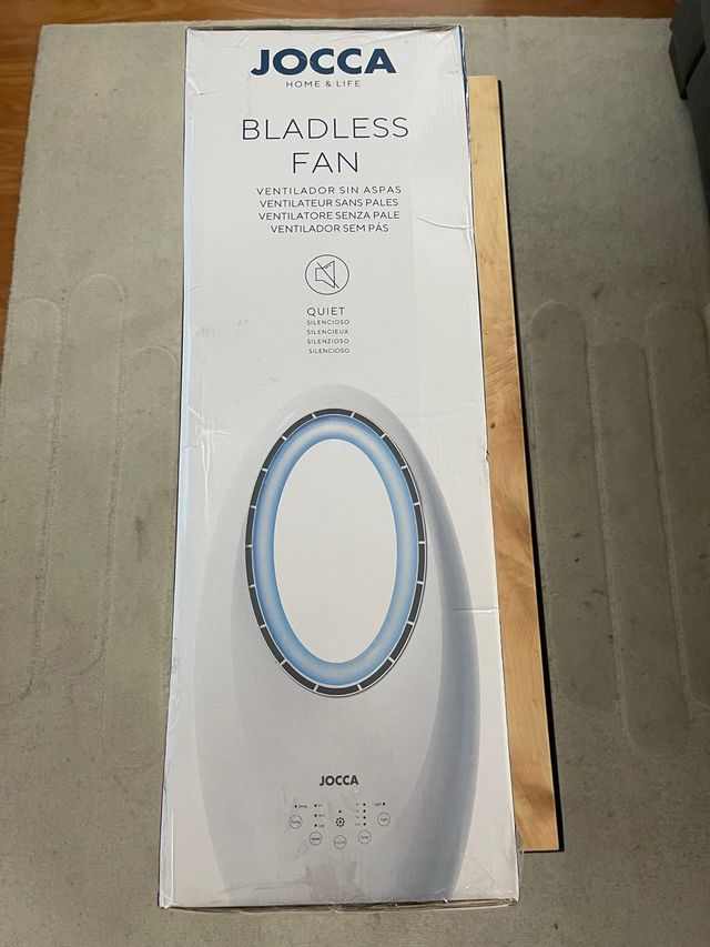 Ventilador Jocca sin aspas blanco