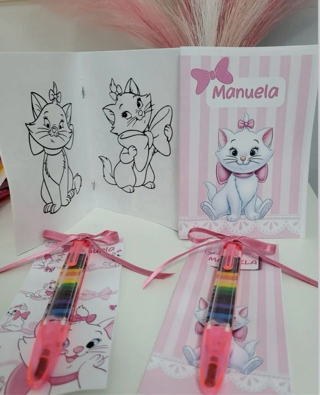 Papelería creativa para fiestas infantiles