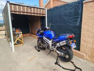 Aprilia sl 1000 falco - Azul
