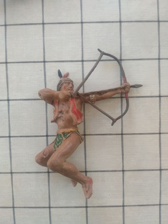 Figuras Vaquero & Indio posiblemente Lafredo