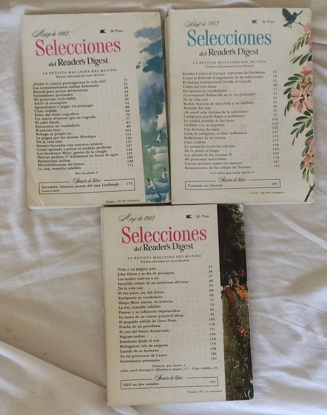 Lote de Selecciones del Reader's Digest