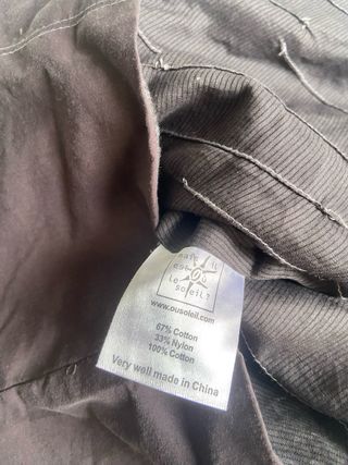 Gonna lunga marrone Y2K cottage fairy cargo