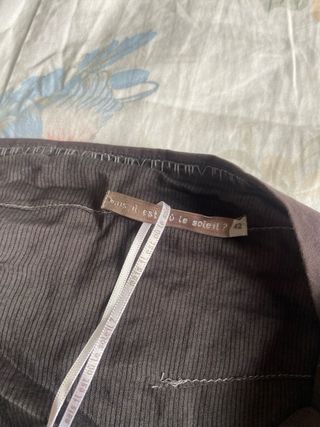 Gonna lunga marrone Y2K cottage fairy cargo