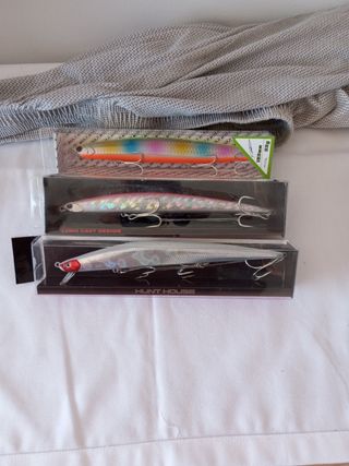 Señuelos Rapala: 3 unidades