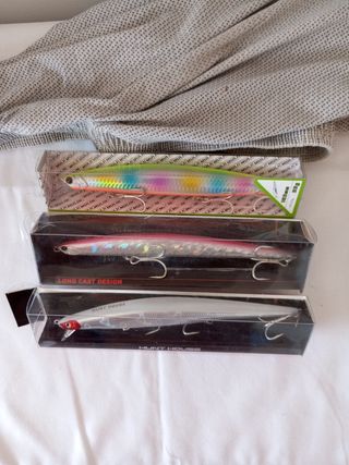 Señuelos Rapala: 3 unidades