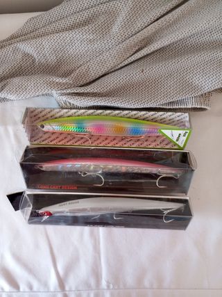 Señuelos Rapala: 3 unidades