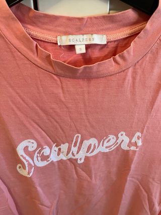 Camiseta Scalpers rosa