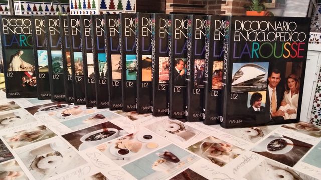 Diccionario/Enciclopedia Larousse de 15 tomos