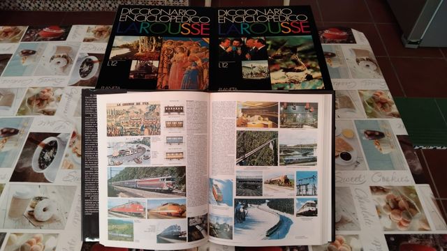 Diccionario/Enciclopedia Larousse de 15 tomos