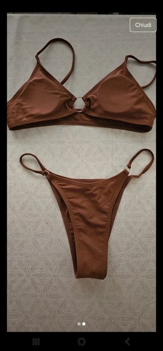 Bikini marrone Shein - Tg. unica