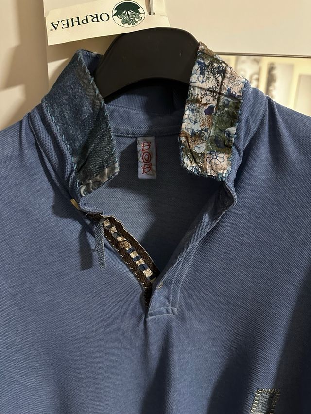 Polo BOB Uomo XXL Blu