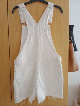 Mono corto vaquero blanco
