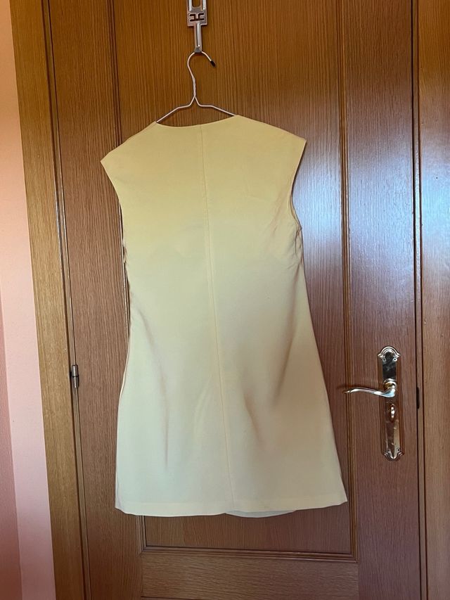 Vestido amarillo chica Mango