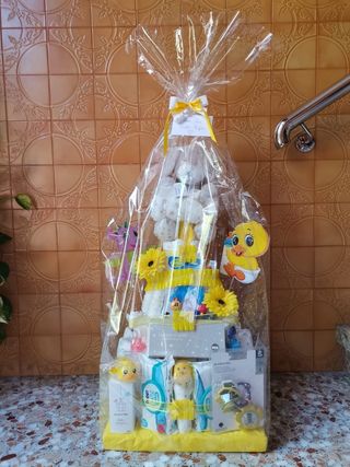 Cesta bebé recién nacido