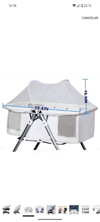Mosquitera carrito bebé