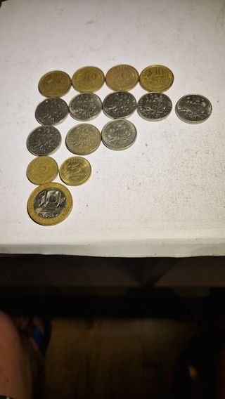 15 Monedas Francesas antiguas