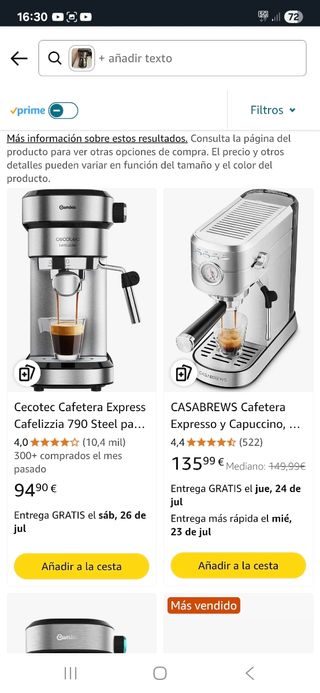 Cafetera Cecotec Cafellizia 790 Steel