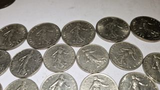 17 Monedas Francesas antiguas