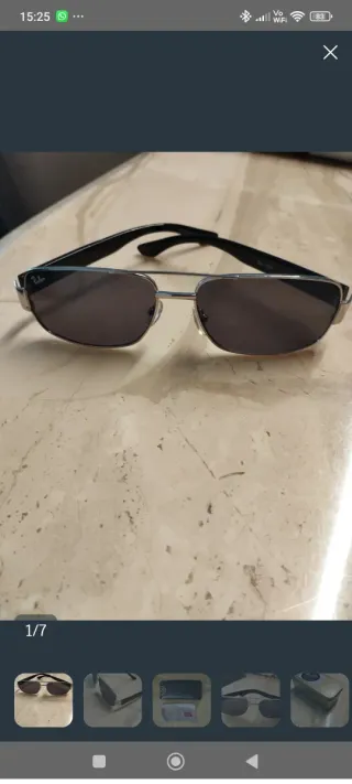 Ray Ban Gafas Sol - Plata