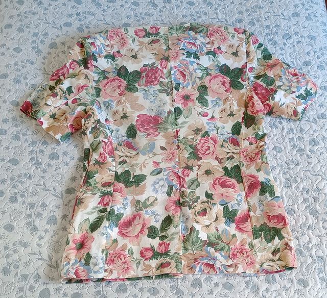 Chaqueta floral vintage
