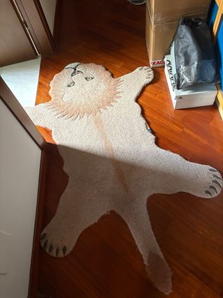 Tappeto Leone Tanini Home Beige.