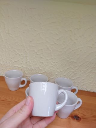 6 Tazzine Caffè Porcellana