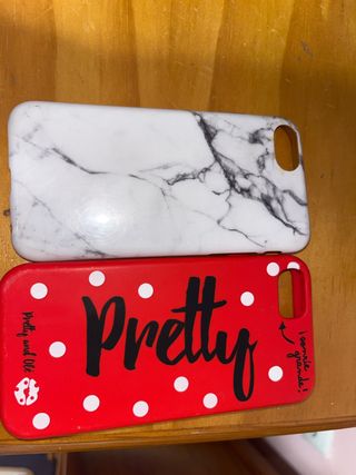 Fundas iPhone 8: mármol y lunares
