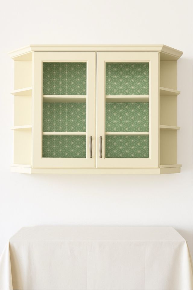 Mueble cocina 3 estantes beige