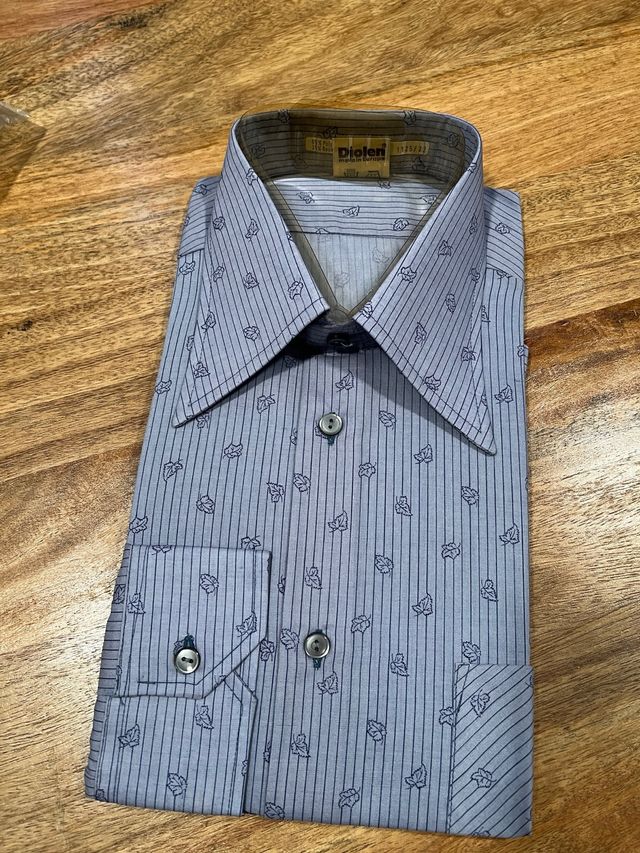 Camisa Marvin azul L