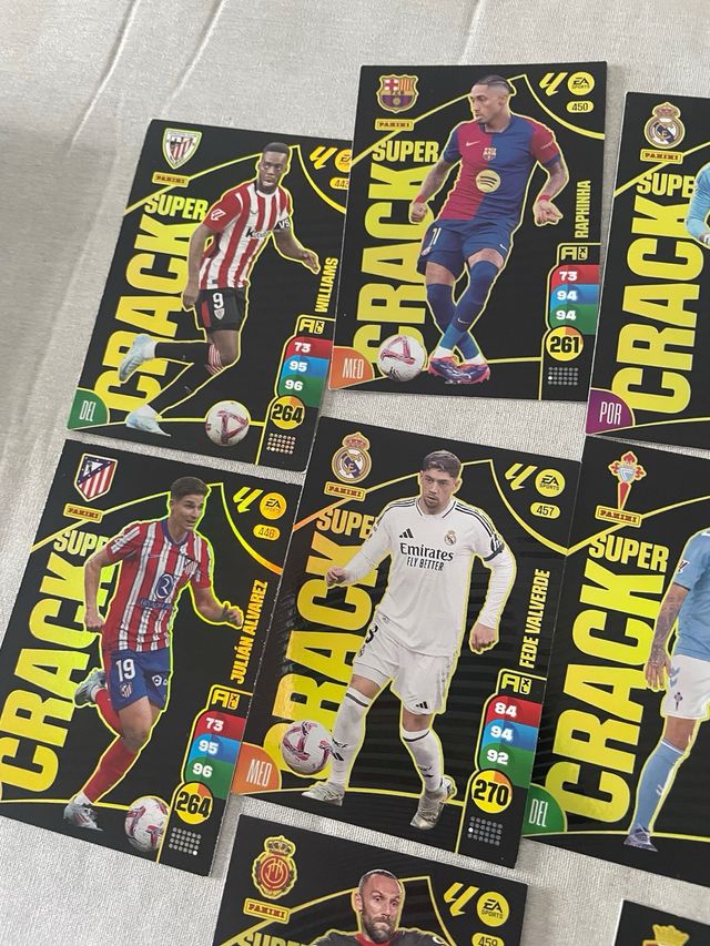 Cromos Super Crack Fútbol - 24 unidades