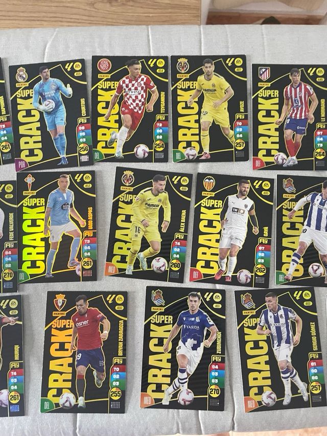 Cromos Super Crack Fútbol - 24 unidades