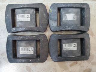 4 Plomos Pesca Submarina 2kg