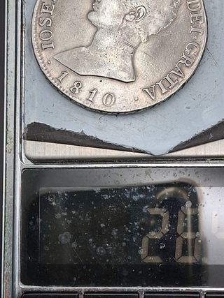 Moneda plata 20 reales 