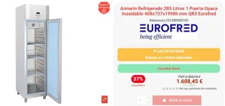 Nevera GN1/1 nueva ocasión