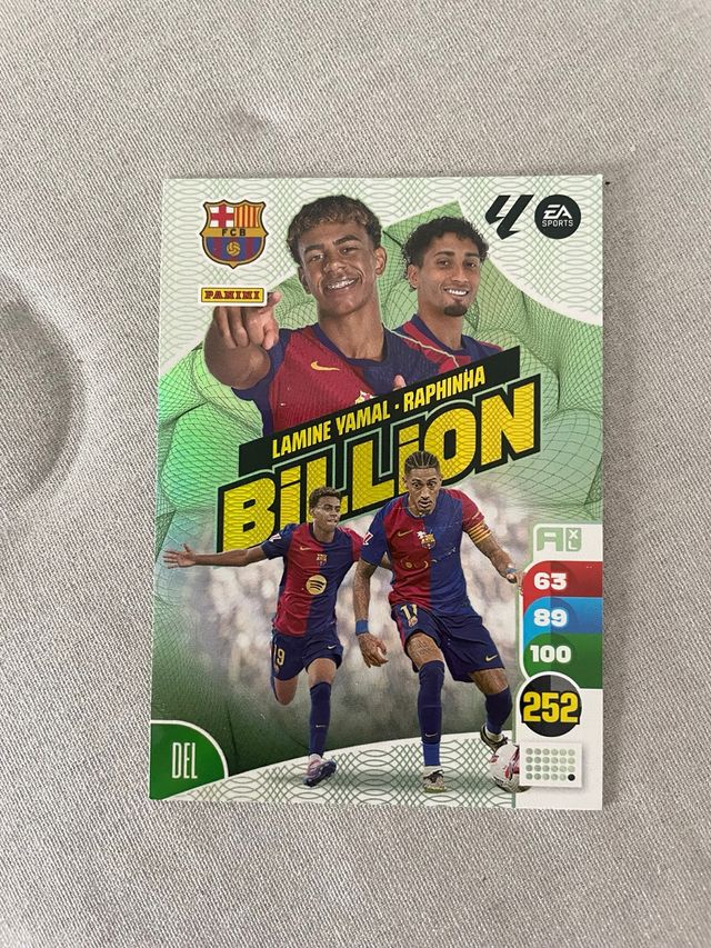 Cromo Lamine Yamal - Raphinha