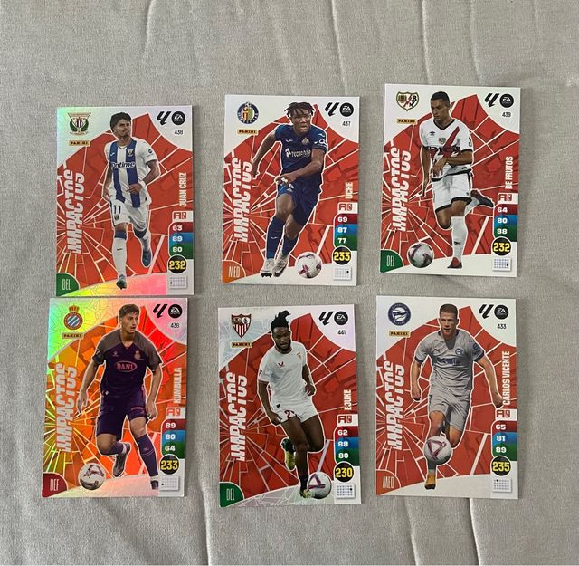 6 Cromos Impact FUT 2024
